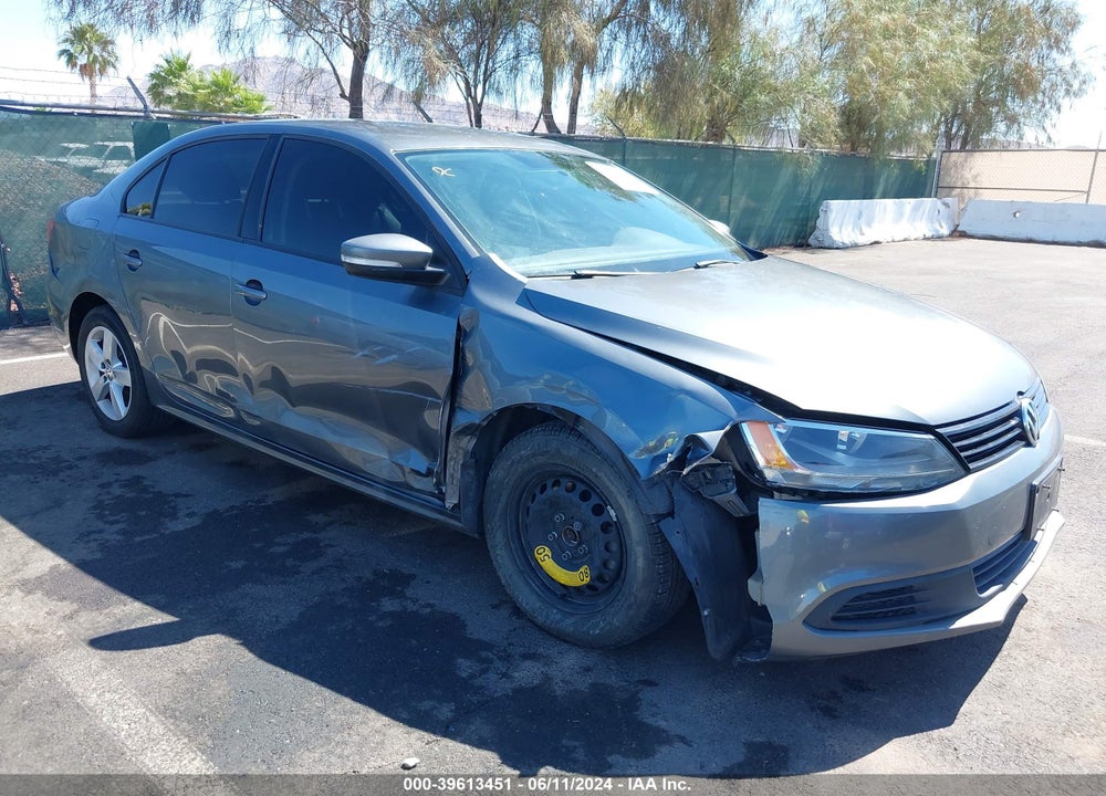 2012 VOLKSWAGEN JETTA 2.0L TDI VIN: 3VWLL7AJ0CM394554