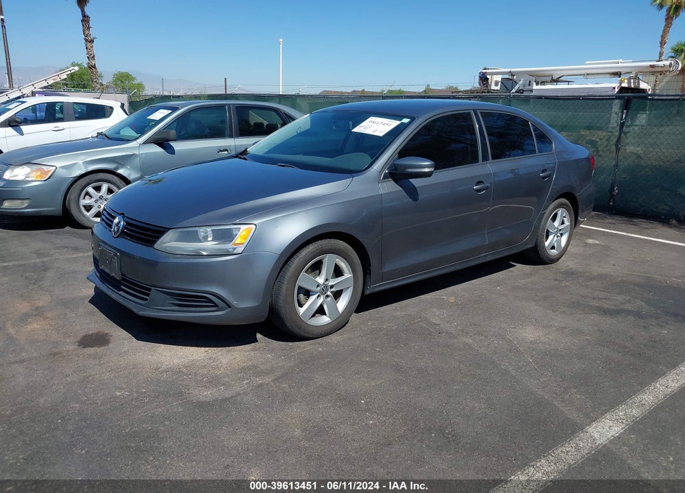 2012 VOLKSWAGEN JETTA 2.0L TDI VIN: 3VWLL7AJ0CM394554