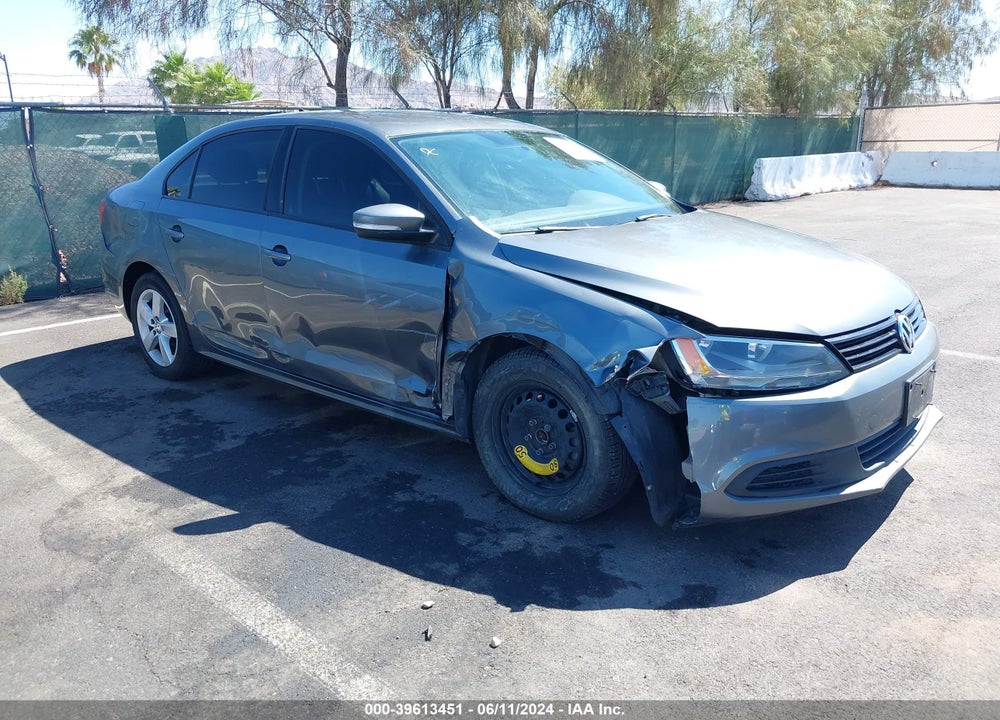 2012 VOLKSWAGEN JETTA 2.0L TDI VIN: 3VWLL7AJ0CM394554