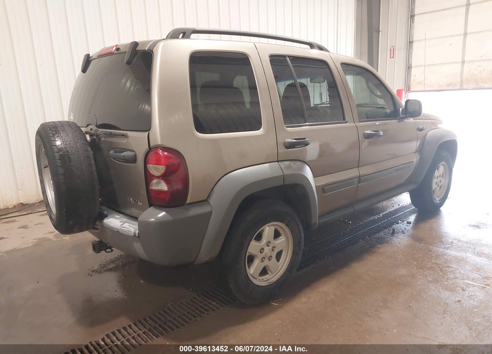 2006 JEEP LIBERTY SPORT VIN: 1J4GL48K66W124034