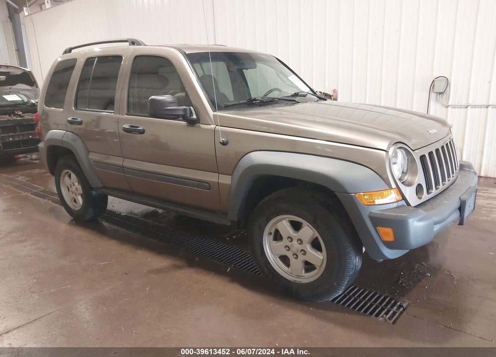 2006 JEEP LIBERTY SPORT VIN: 1J4GL48K66W124034