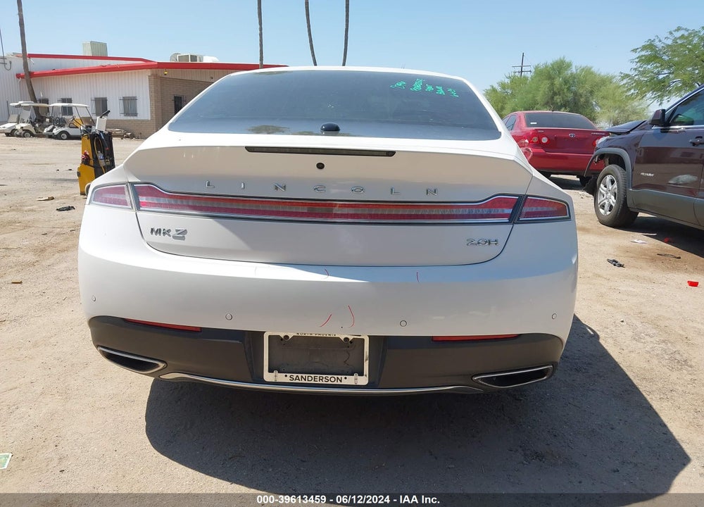 2017 LINCOLN MKZ HYBRID RESERVE VIN: 3LN6L5MU8HR655431