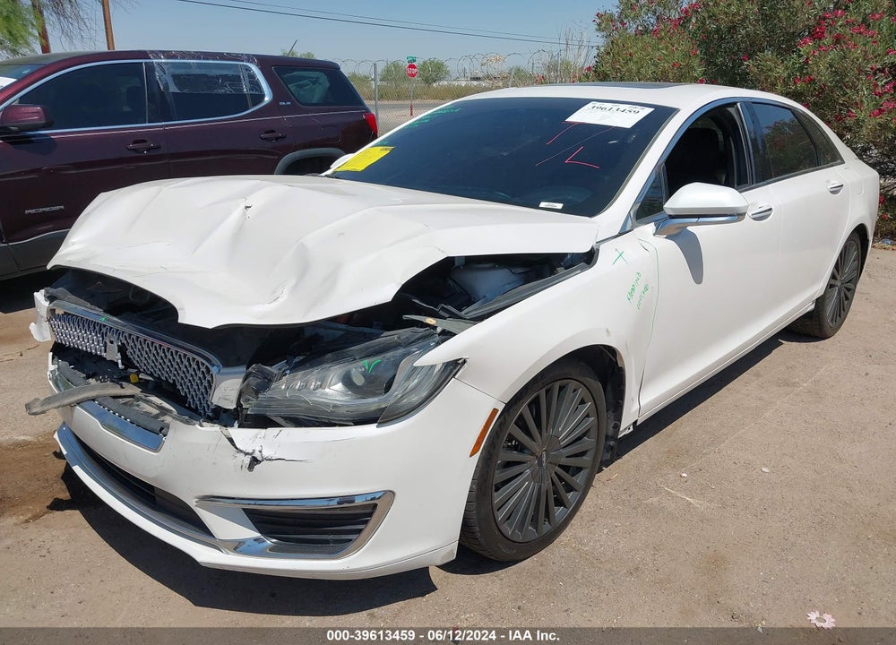 2017 LINCOLN MKZ HYBRID RESERVE VIN: 3LN6L5MU8HR655431