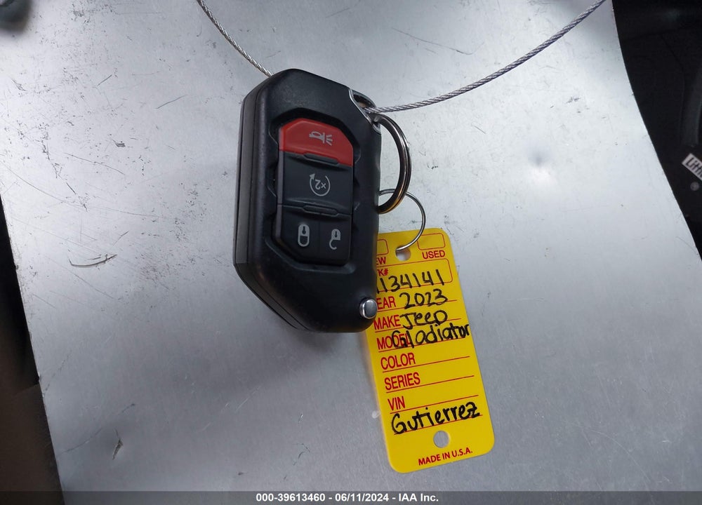 2023 JEEP GLADIATOR SPORT S 4X4 VIN: 1C6JJTAG9PL527890