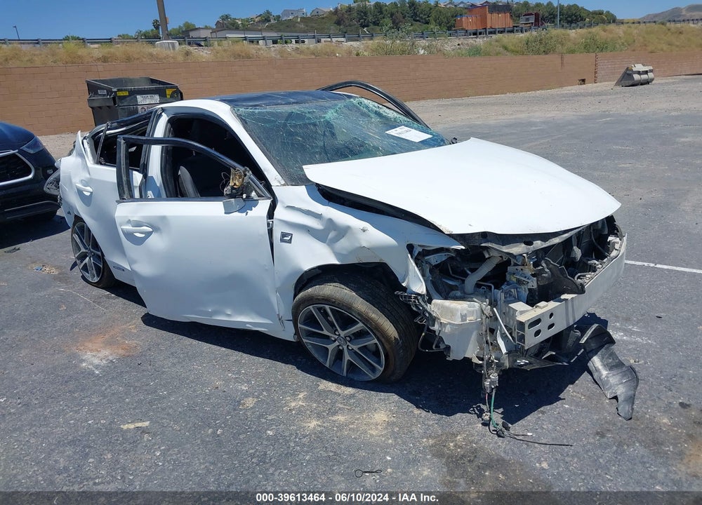 2015 LEXUS CT 200H VIN: JTHKD5BH7F2233026