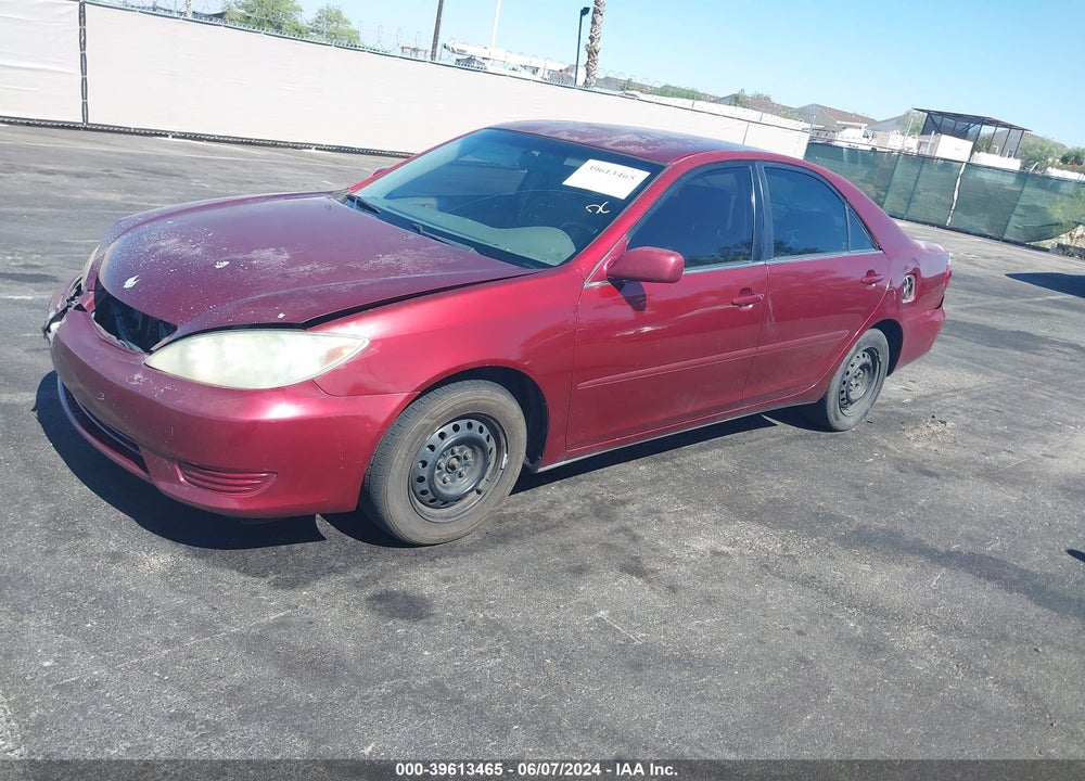 2005 TOYOTA CAMRY LE VIN: 4T1BE30K35U051873