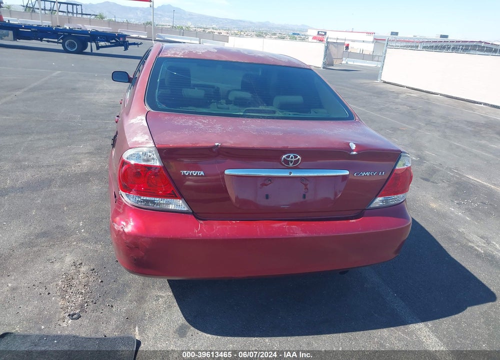 2005 TOYOTA CAMRY LE VIN: 4T1BE30K35U051873