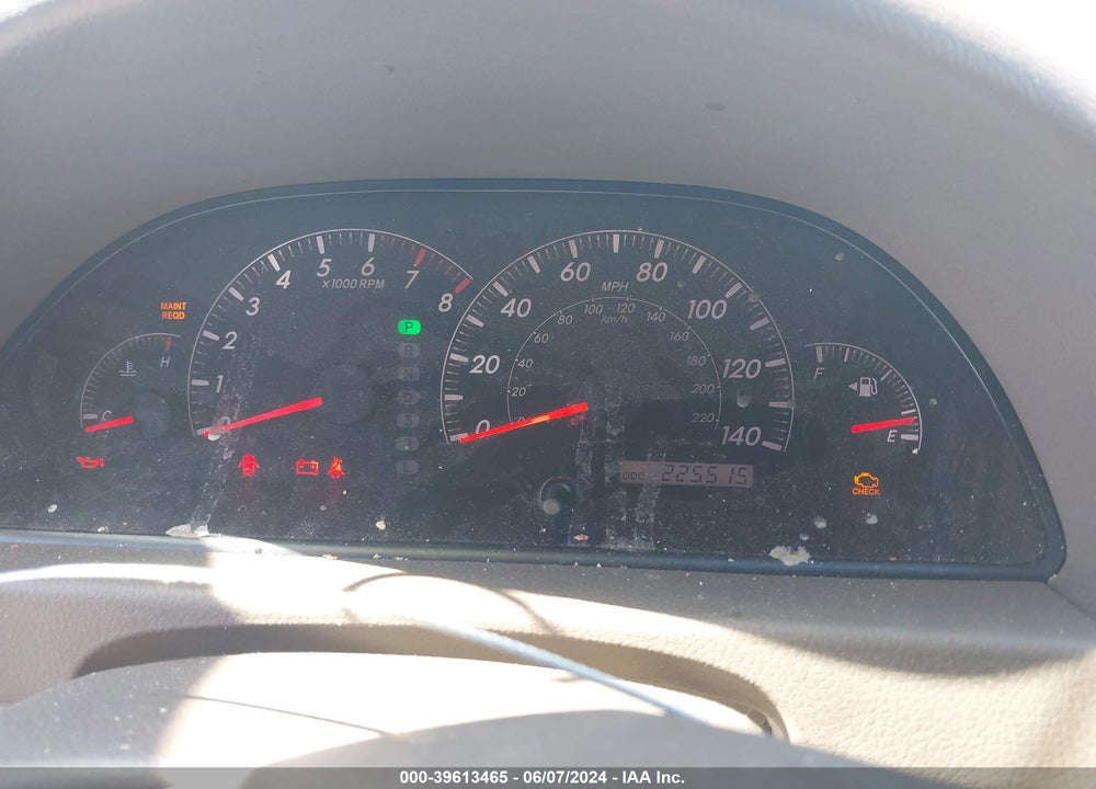 2005 TOYOTA CAMRY LE VIN: 4T1BE30K35U051873