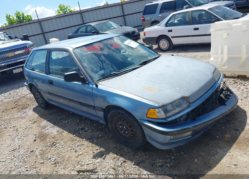 1991 HONDA CIVIC DX VIN: 2HGED6450MH541958