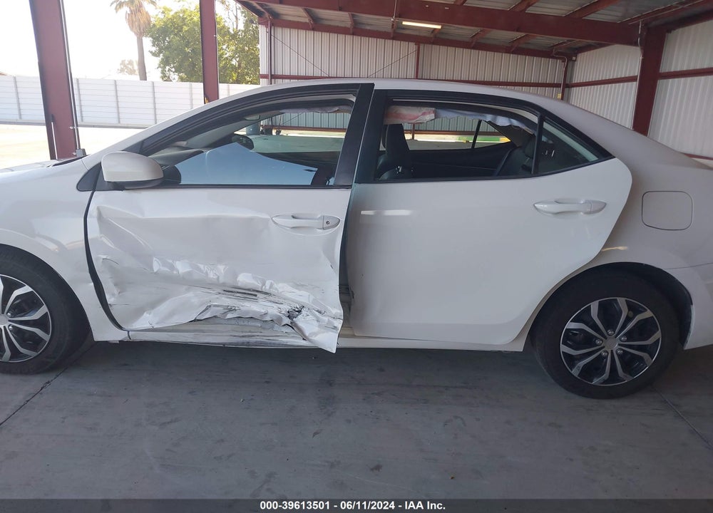 2018 TOYOTA COROLLA LE VIN: 2T1BURHE1JC986731