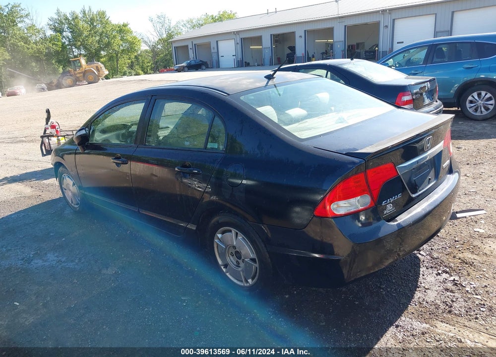 2009 HONDA CIVIC HYBRID VIN: JHMFA36279S013832