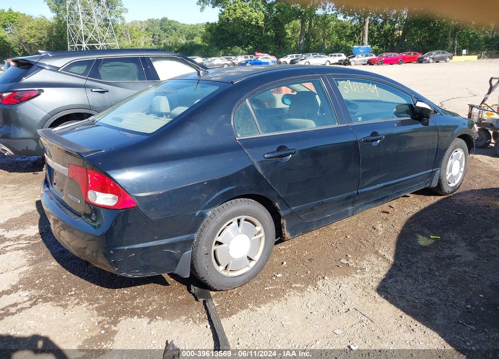 2009 HONDA CIVIC HYBRID VIN: JHMFA36279S013832