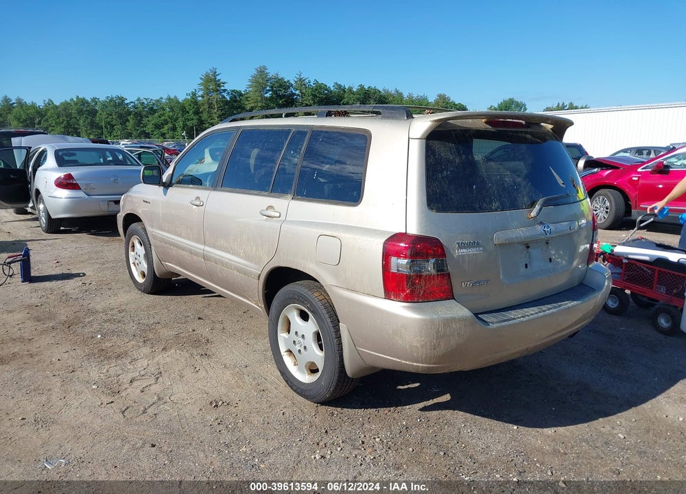 2005 TOYOTA HIGHLANDER LIMITED V6 VIN: JTEEP21A850135511