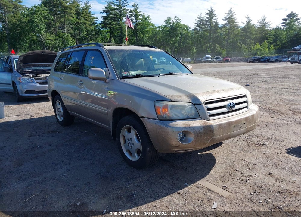 2005 TOYOTA HIGHLANDER LIMITED V6 VIN: JTEEP21A850135511