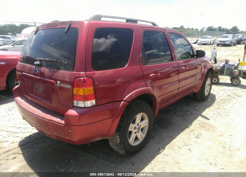 2007 FORD ESCAPE HYBRID VIN: 1FMCU59H07KB77052