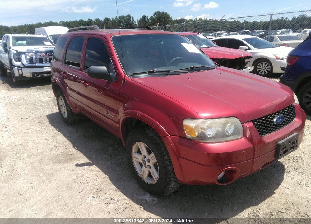 2007 FORD ESCAPE HYBRID VIN: 1FMCU59H07KB77052