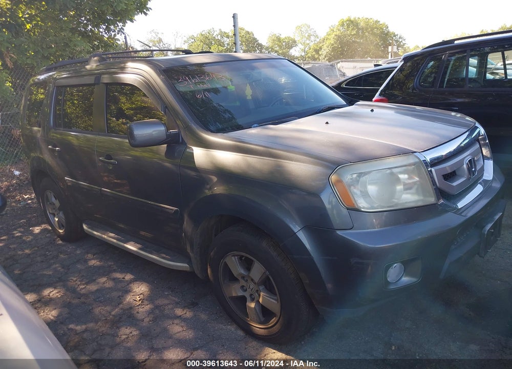 2011 HONDA PILOT EX-L VIN: 5FNYF3H5XBB014320