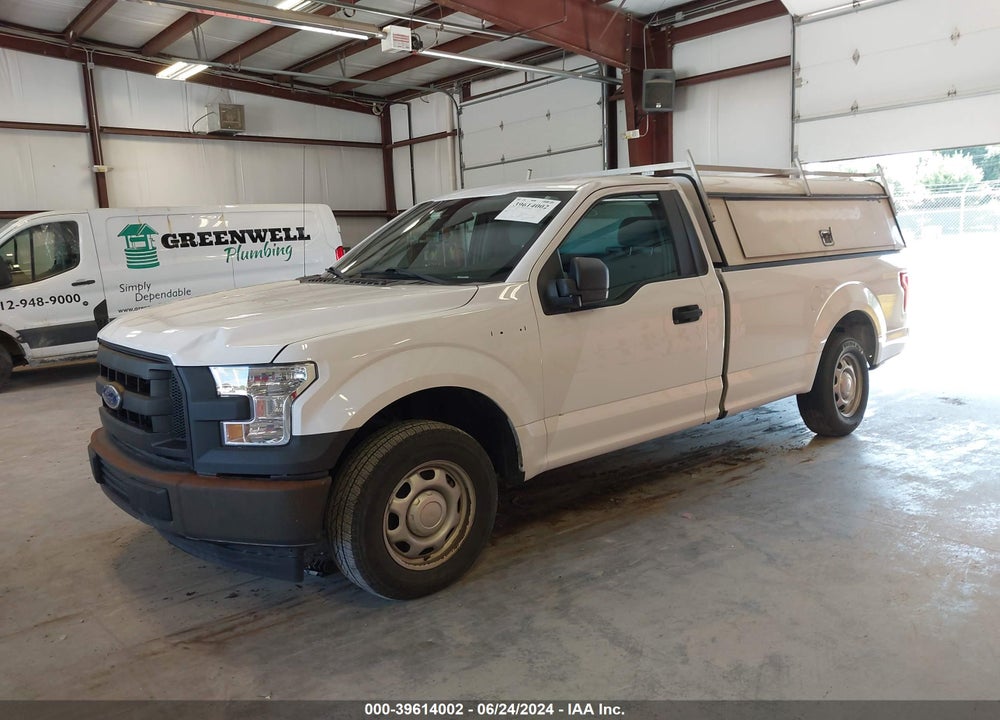 2017 FORD F-150 XL VIN: 1FTMF1C85HKC62524