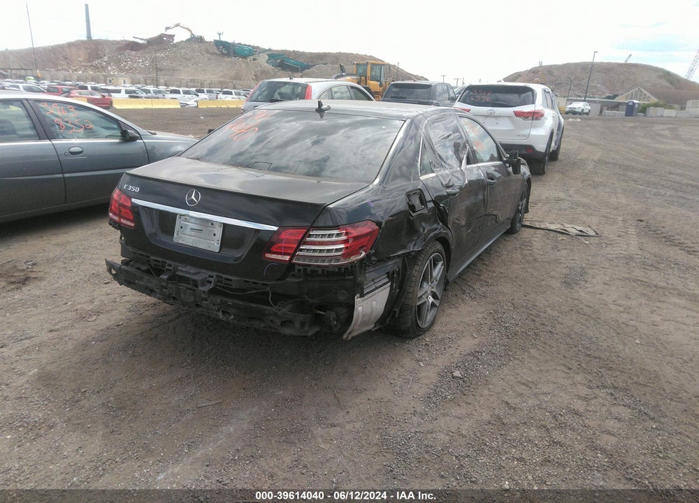 2014 MERCEDES-BENZ E 350 VIN: WDDHF5KB2EA905926