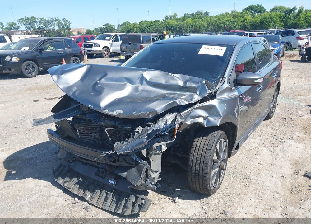 2019 NISSAN SENTRA SR VIN: 3N1AB7APXKY316679