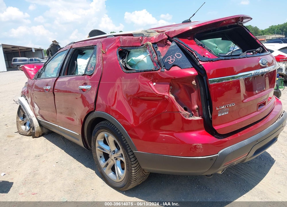 2013 FORD EXPLORER LIMITED VIN: 1FM5K8F89DGB11697