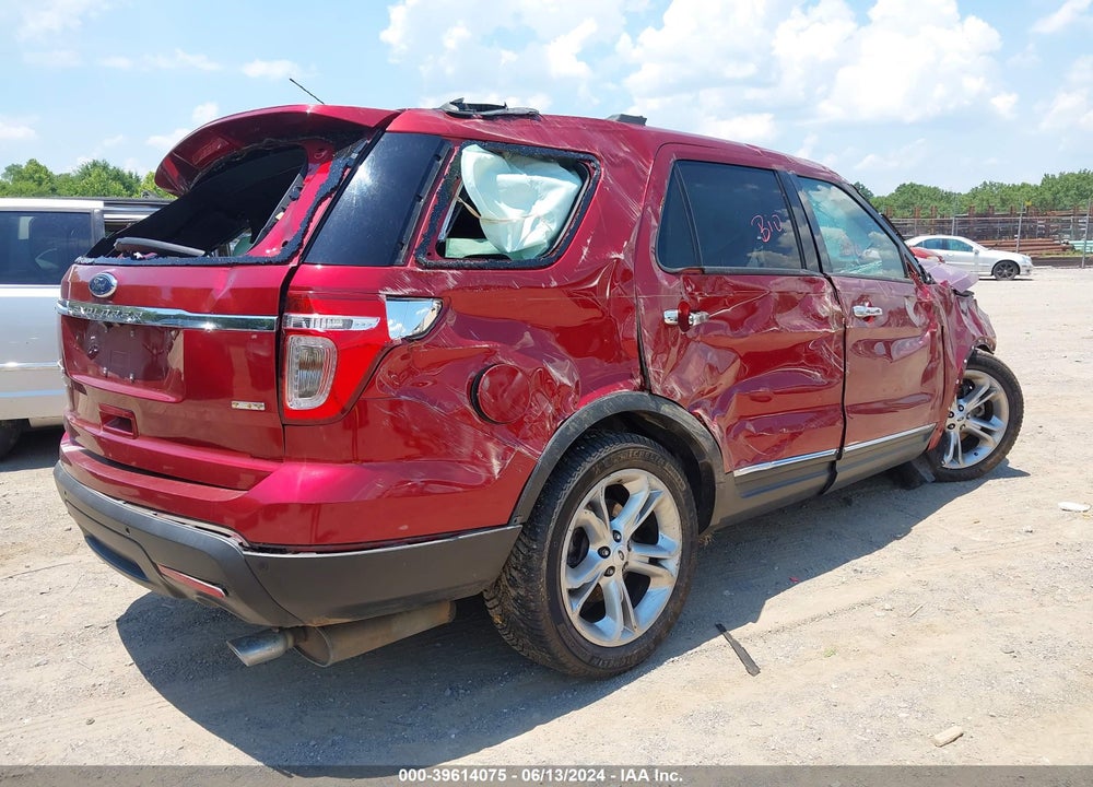 2013 FORD EXPLORER LIMITED VIN: 1FM5K8F89DGB11697
