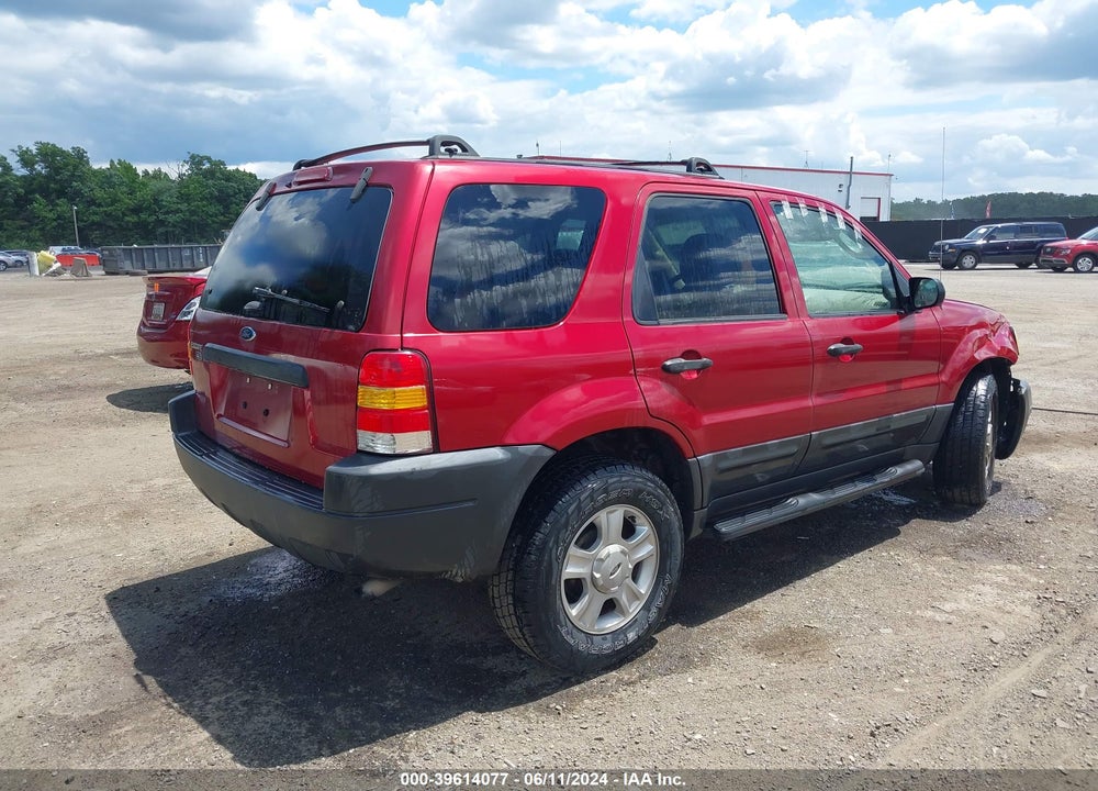 2004 FORD ESCAPE XLT VIN: 1FMYU93124DA12290