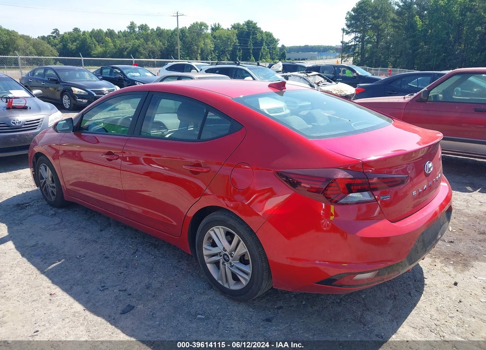 2020 HYUNDAI ELANTRA SEL VIN: 5NPD84LFXLH615664