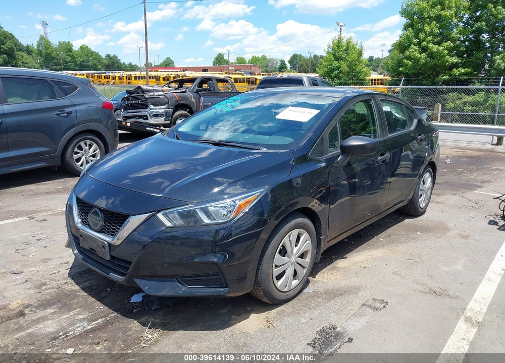 2021 NISSAN VERSA S XTRONIC CVT VIN: 3N1CN8DV8ML872327