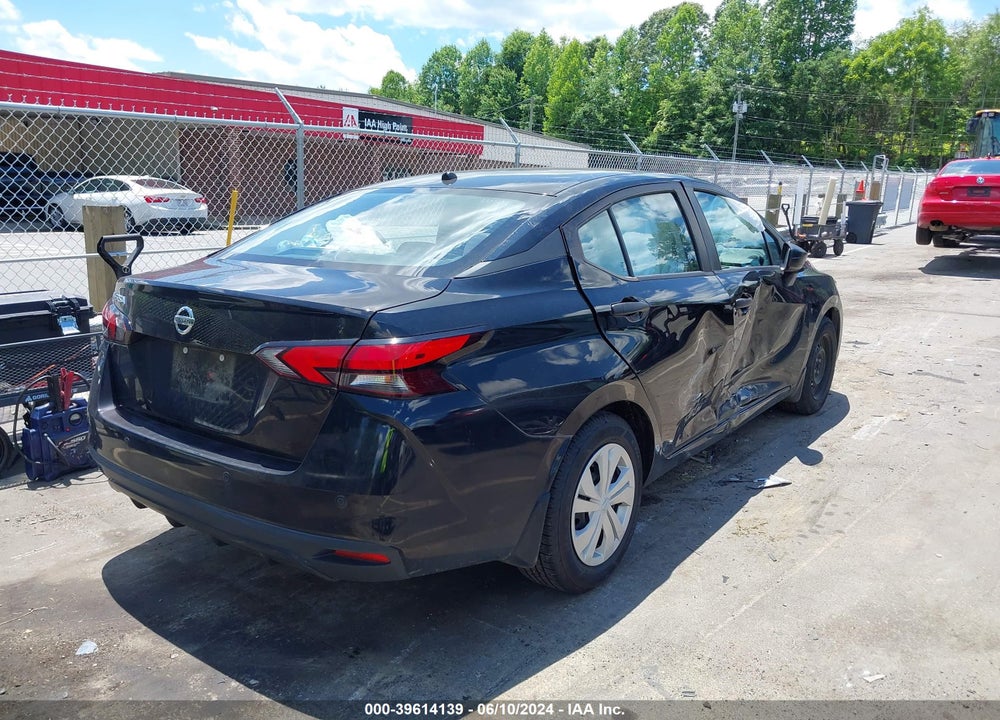 2021 NISSAN VERSA S XTRONIC CVT VIN: 3N1CN8DV8ML872327
