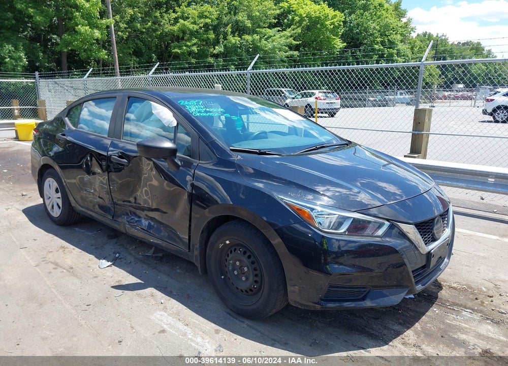 2021 NISSAN VERSA S XTRONIC CVT VIN: 3N1CN8DV8ML872327