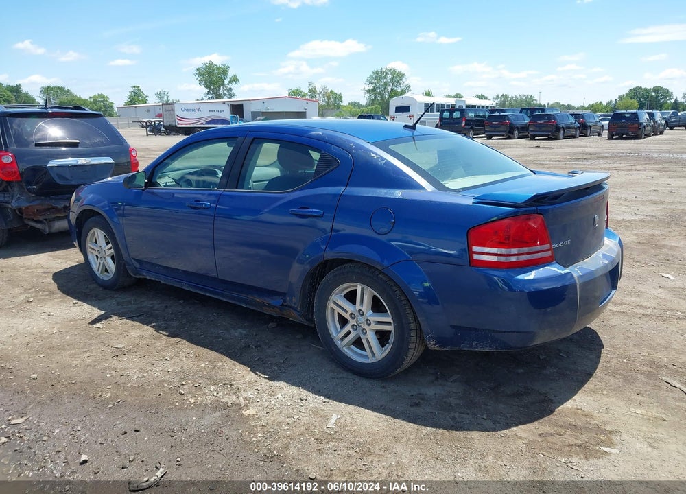 2009 DODGE AVENGER SXT VIN: 1B3LC56B59N502594
