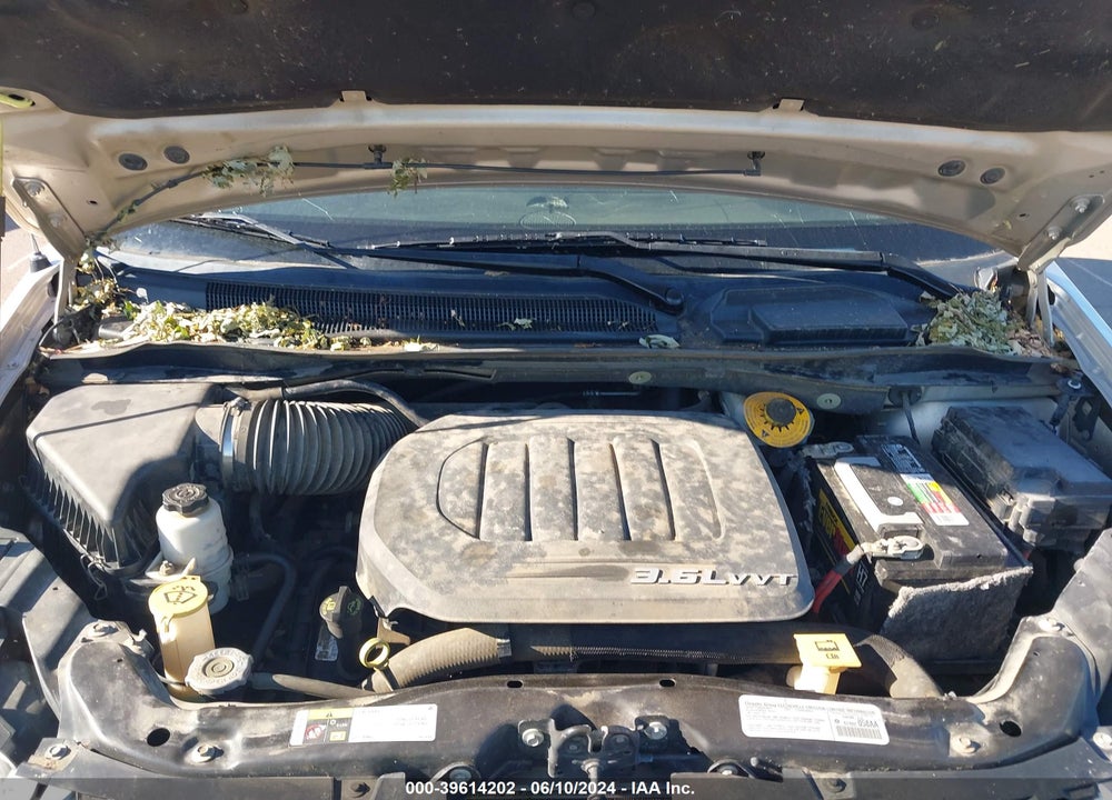 2014 DODGE GRAND CARAVAN SXT VIN: 2C4RDGCG4ER417003