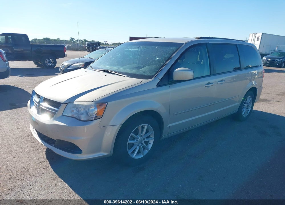 2014 DODGE GRAND CARAVAN SXT VIN: 2C4RDGCG4ER417003