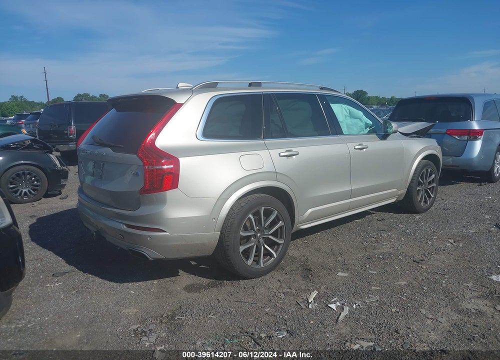 2016 VOLVO XC90 T6 MOMENTUM VIN: YV4A22PK2G1085815