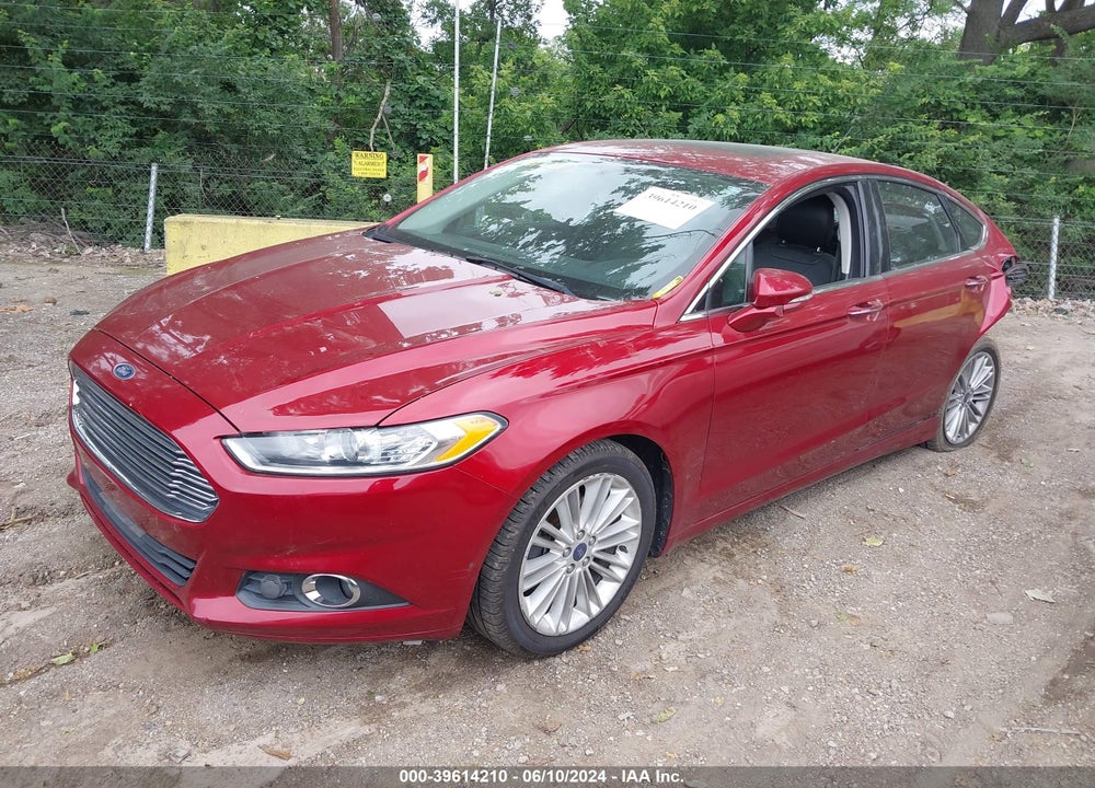 2016 FORD FUSION SE VIN: 3FA6P0T91GR270693
