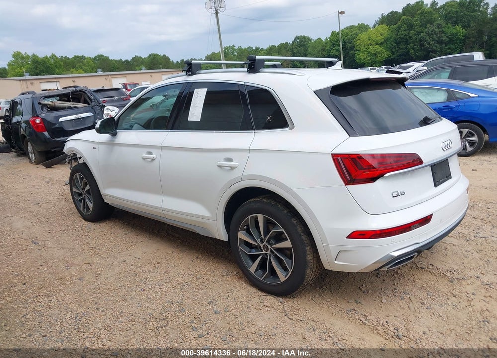 2022 AUDI Q5 PREMIUM 45 TFSI S LINE QUATTRO S TRONIC VIN: WA1GAAFY4N2021096