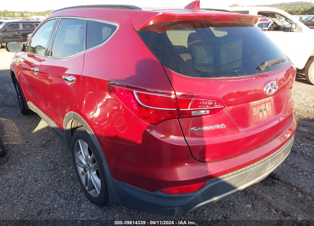 2013 HYUNDAI SANTA FE SPORT 2.0T VIN: 5XYZU3LAXDG003294