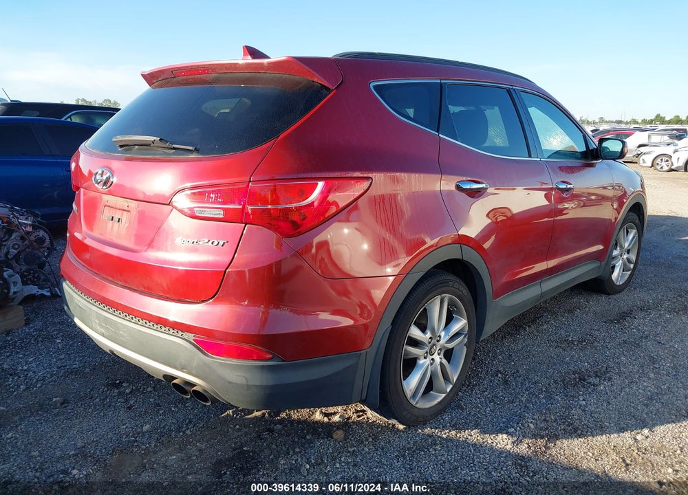2013 HYUNDAI SANTA FE SPORT 2.0T VIN: 5XYZU3LAXDG003294