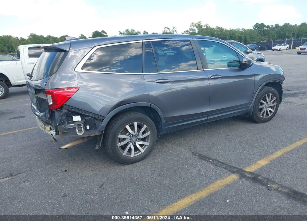 2019 HONDA PILOT EX-L VIN: 5FNYF5H56KB011068