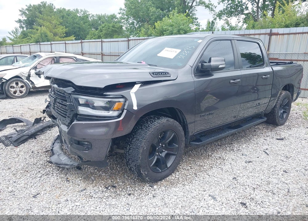 2020 RAM 1500 BIG HORN 4X4 5'7 BOX VIN: 1C6SRFFT8LN313895