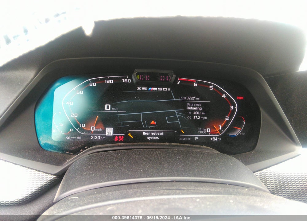 2022 BMW X5 M50I VIN: 5UXJU4C05N9K65459