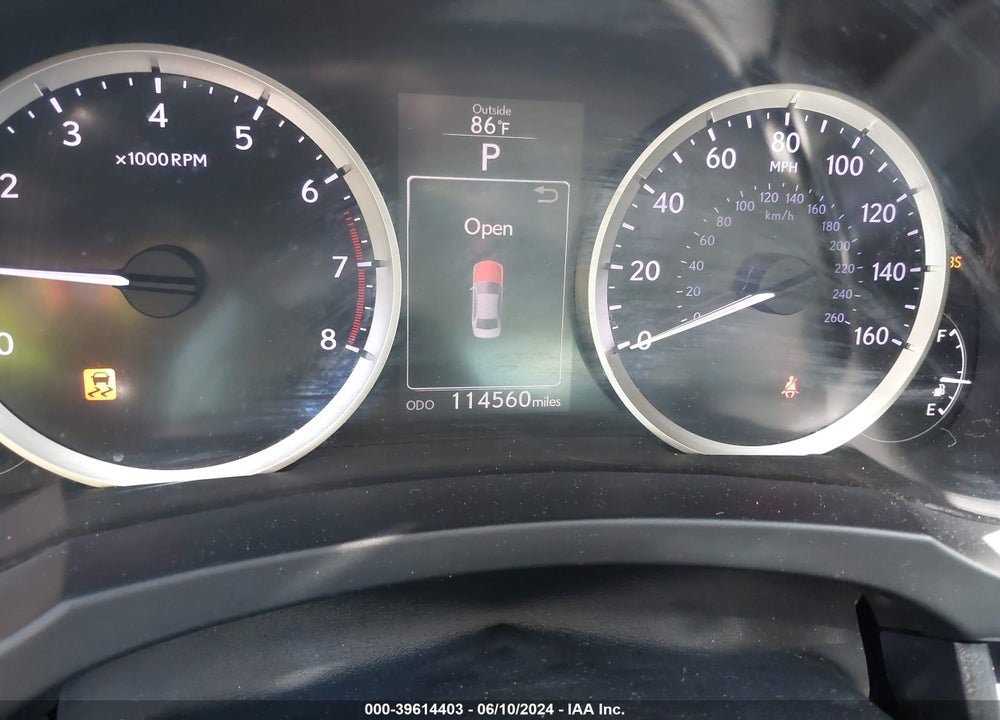 2015 LEXUS IS 250 VIN: JTHBF1D20F5079009