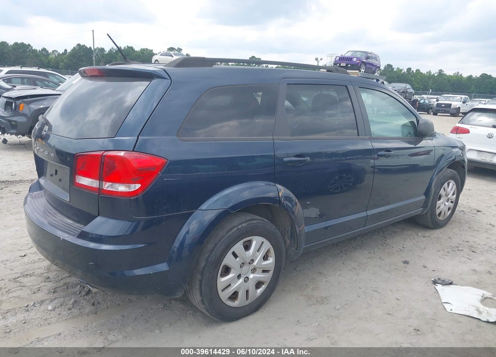 2014 DODGE JOURNEY VIN: 3C4PDDAG5ET226650