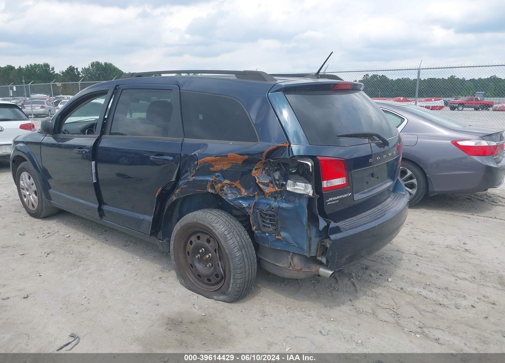 2014 DODGE JOURNEY VIN: 3C4PDDAG5ET226650