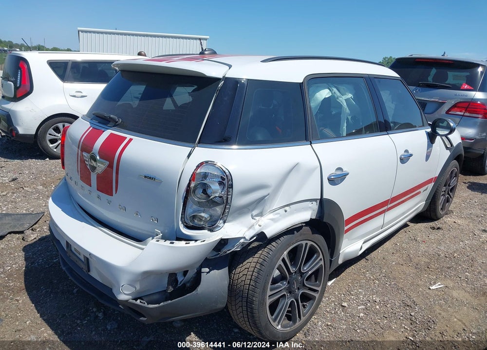 2014 MINI COUNTRYMAN JOHN COOPER WORKS VIN: WMWXD1C52EWS34559