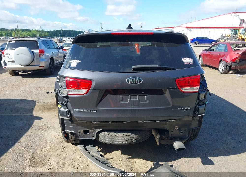 2017 KIA SORENTO 3.3L EX VIN: 5XYPHDA52HG228936