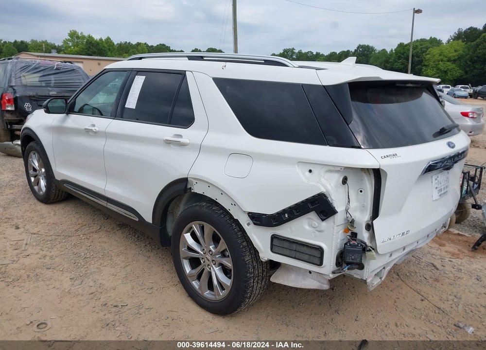 2021 FORD EXPLORER LIMITED VIN: 1FMSK7FH7MGB93359