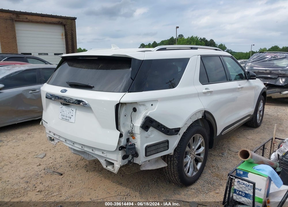 2021 FORD EXPLORER LIMITED VIN: 1FMSK7FH7MGB93359