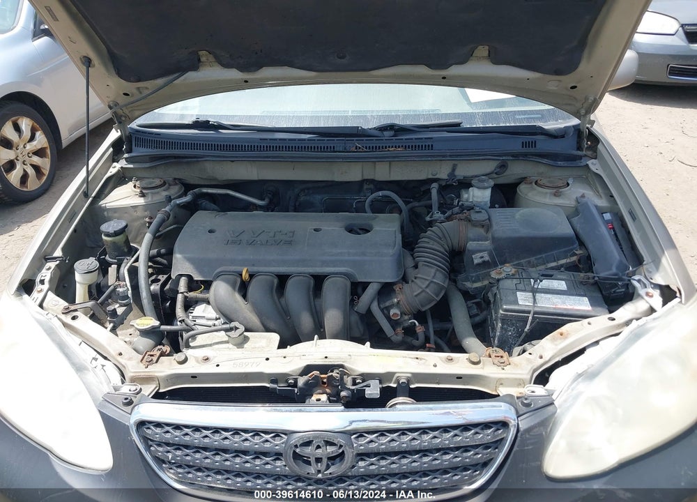 2006 TOYOTA COROLLA LE VIN: 2T1BR32E66C592141